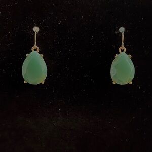 Premier Designs green Gem Drops earrings